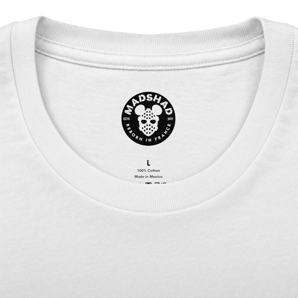 MADSHAD: LEBANON l لبنان - Arabic Calligraphy Unisex Cotton Crew Tee