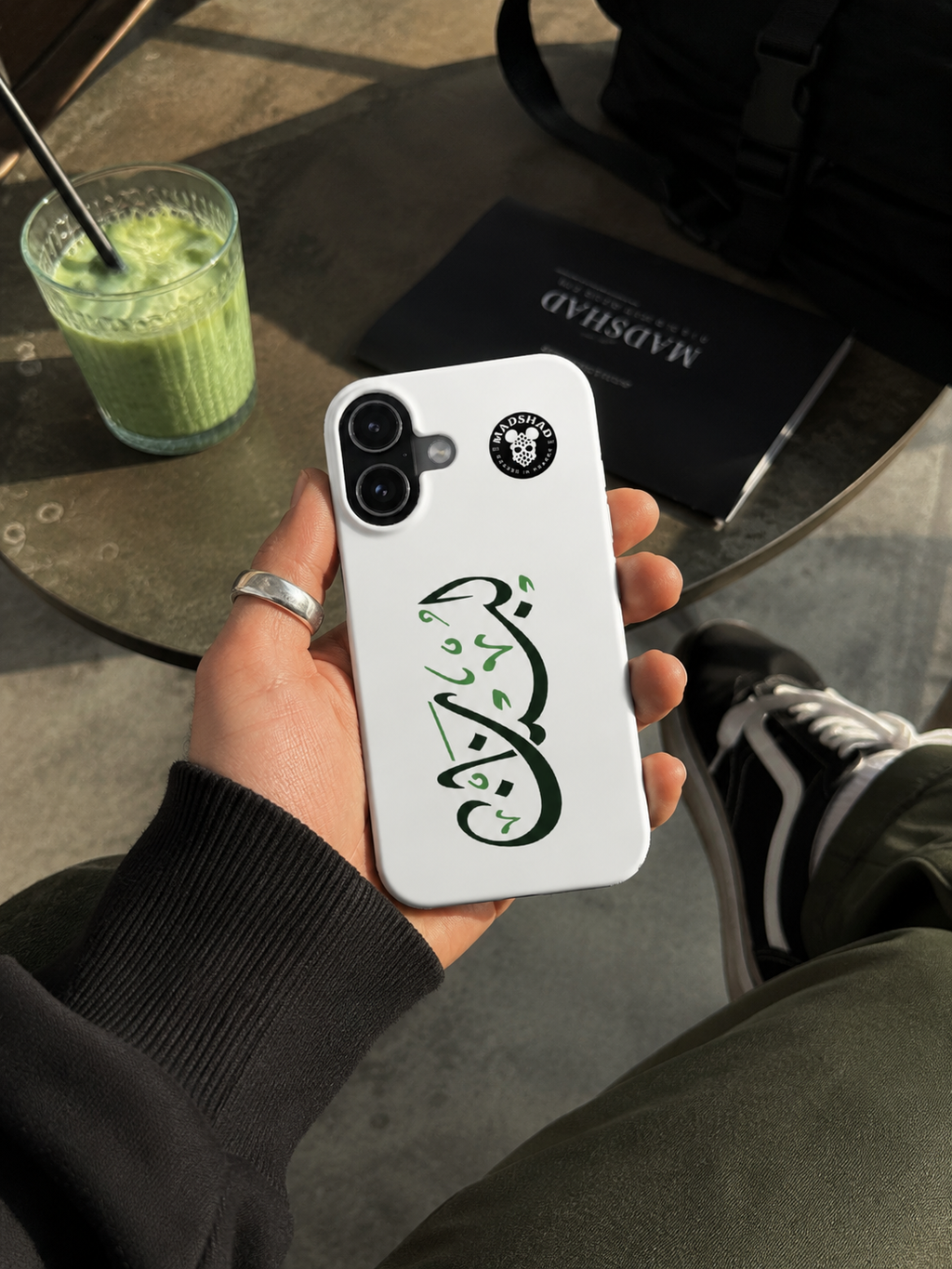 MADSHAD: LEBANON لبنان - Arabic Calligraphy Slim Phone Cases
